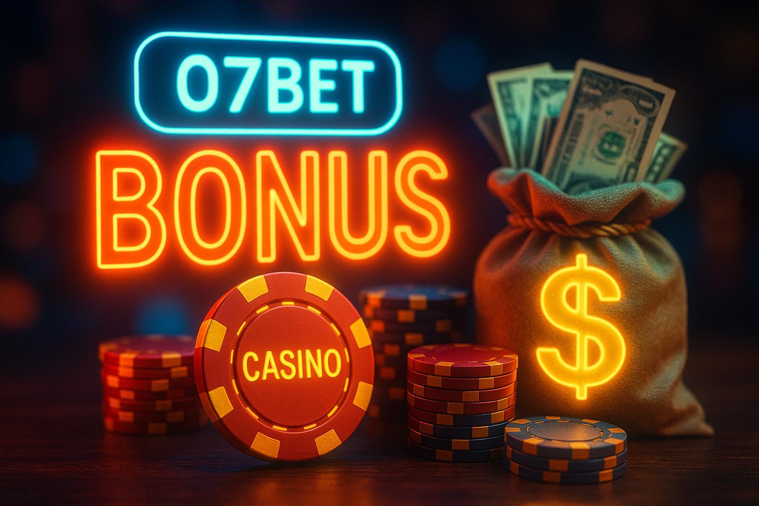 O bônus promocional 07BET é uma ótima maneira de começar sua aventura