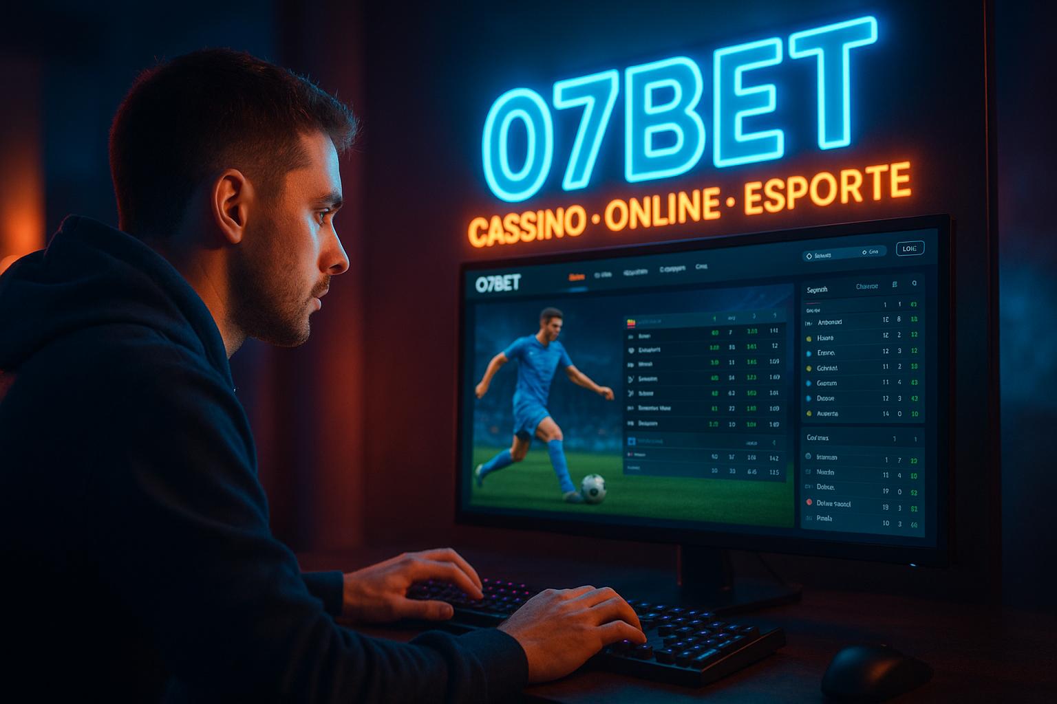 Aposte em apostas esportivas no cassino online 07BET