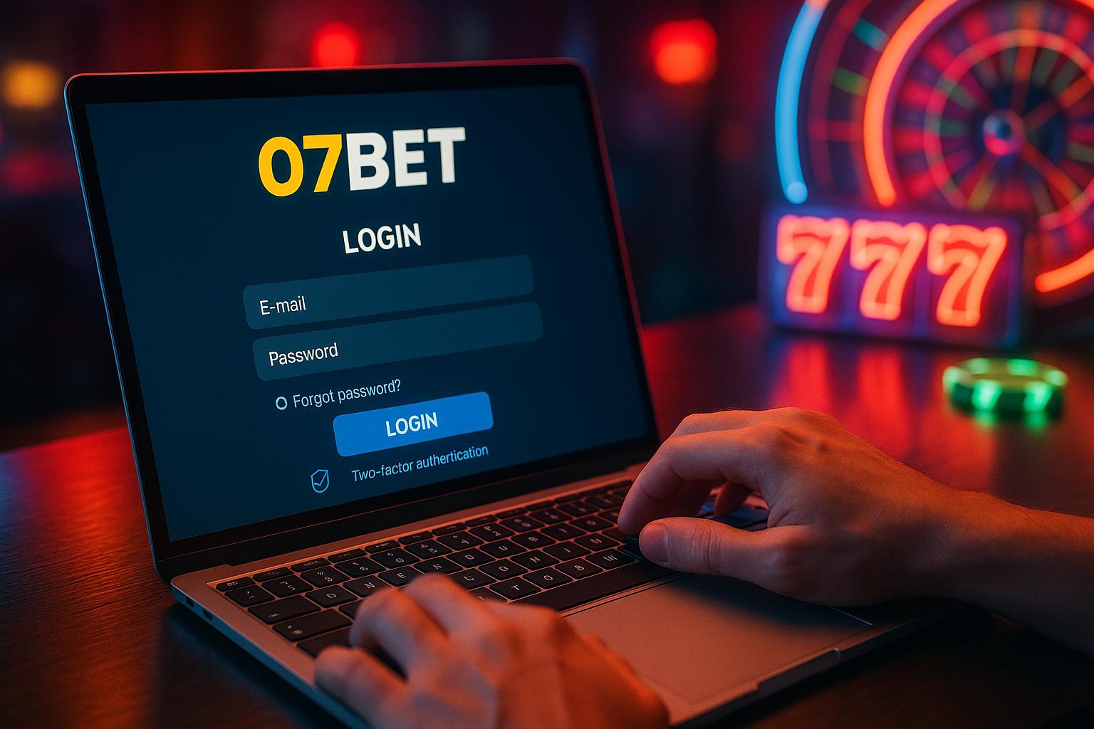Registro na 07BET Garante Acesso a uma Vasta Seleção de jogo